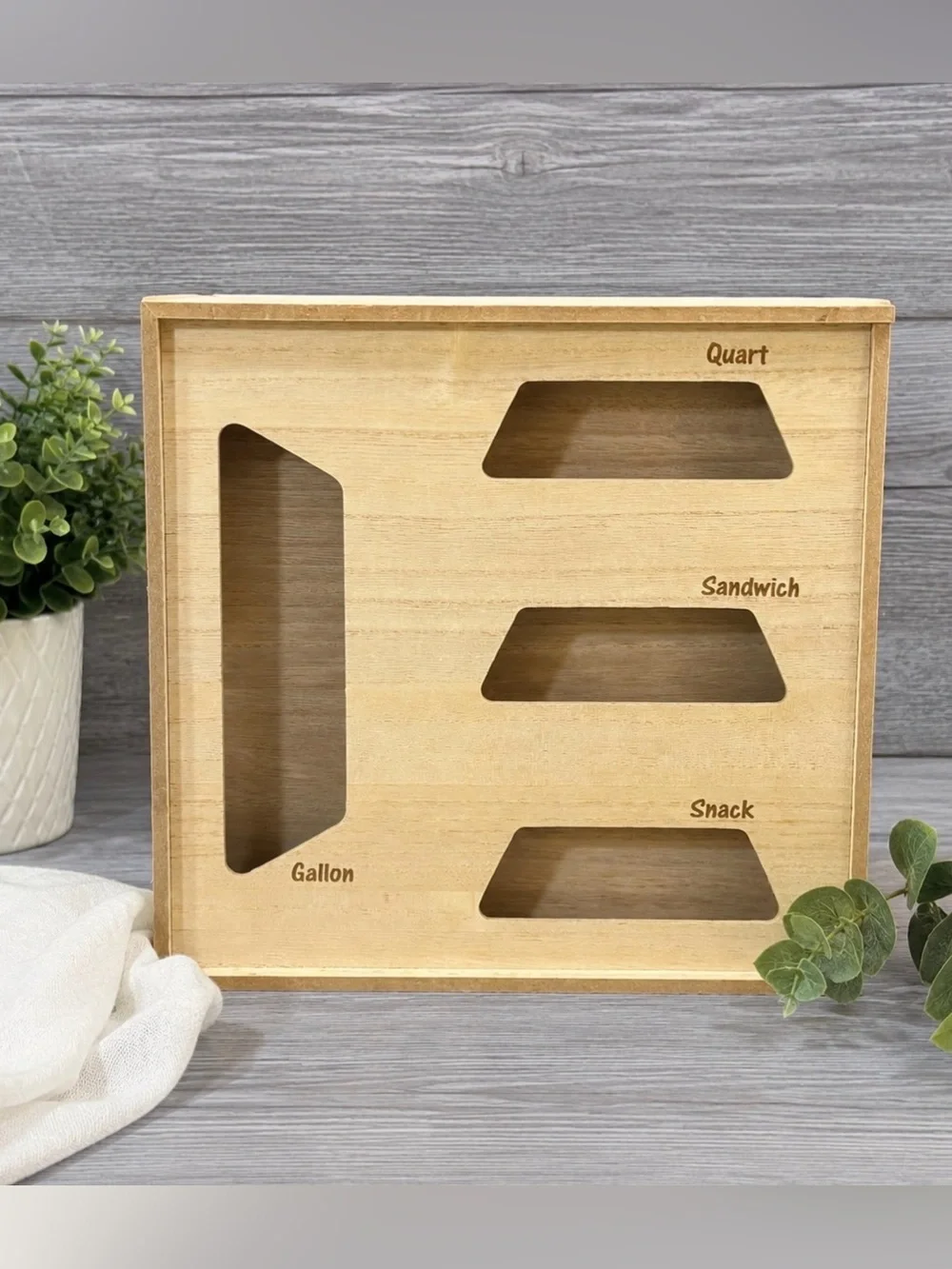 Brand New Modern Wooden Kitchen Organizer Set | Wall Mount or Drawer Storage